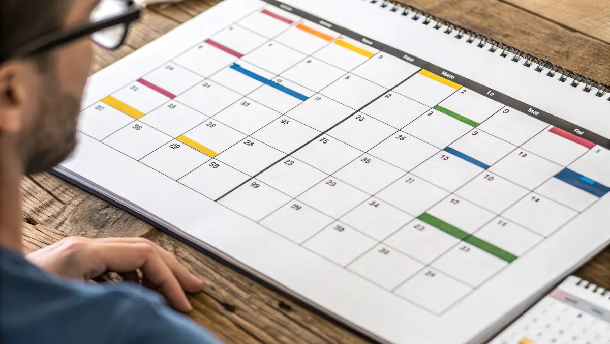 Esquema de periodización anual de entrenamiento de ciclismo profesional